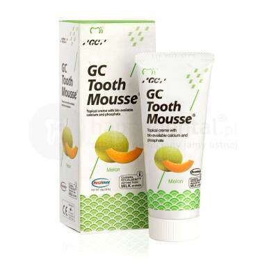 GC Tooth Mousse ochronna pasta o potrójnym działaniu - wzmacnia, ochrania i uzupełnia 35ml (płynne szkliwo)