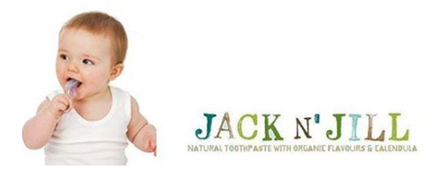 JACK N'JILL silikonowa szczoteczka na ząbkowanie