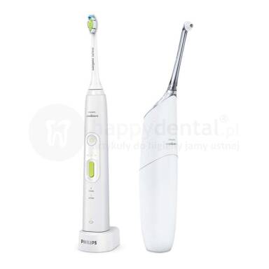 Zestaw produktów Philips SONICARE HX8492/46 - AirFloss i szczoteczka soniczna Healthy White 