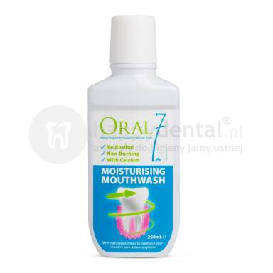 ORAL7 płyn do płukania jamy ustnej dla utrzymania poziomu nawilżenia - 250ml