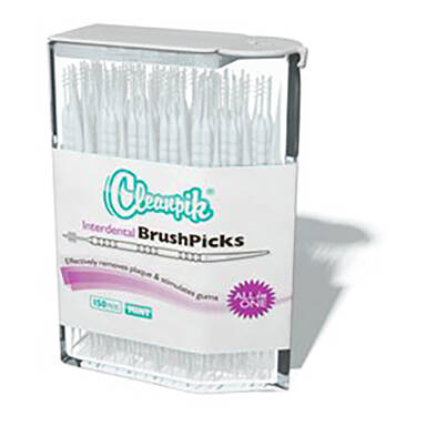 CLEANPIK Interdental BrushPicks 150szt. - wykałaczka dentystyczna ze szczoteczką