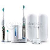 Zestaw dwóch szczoteczek sonicznych Philips Sonicare FlexCare+ PLUS HX6972/34