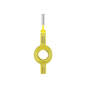 CURAPROX CPS Handy 109 4szt. (żółte) - szczoteczki międzyzębowe z osłonką
