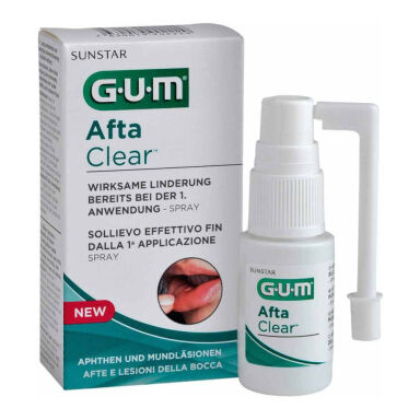 GUM Afta Clear SPRAY 15ml - spray na afty