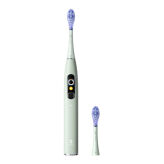 OCLEAN X ULTRA 20 Mint - szczoteczka soniczna z dotykowym wyświetlaczem i 2 końcówkami