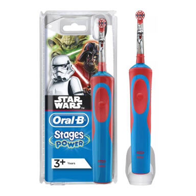 BRAUN Oral-B Stages Power D12 900TX - szczoteczka elektryczna dla dzieci w wieku pow. 3 lat - wersja STAR WARS