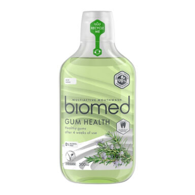BIOMED Gum Health 500ml - płyn do płukania jamy ustnej z naturalnymi olejkami eterycznymi
