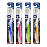 NITENS SILVER Happy SET 4szt. - zestaw 4 szczoteczek antybakteryjnych do zębów