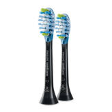 Końcówki do szczoteczek Philips Sonicare Premium PLAQUE HX9042/33 BLACK - 2 sztuki