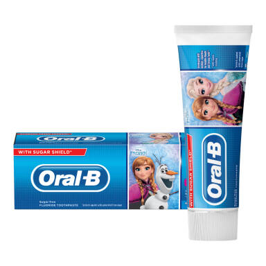 Oral-B KIDS 75ml FROZEN - pasta do zębów dla dzieci powyżej 3 lat - BAJKA KRAINA LODU