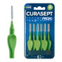 CURASEPT PROXI Treatment T17 zielone 1,7mm 6szt. - szczoteczki międzyzębowe stożkowe ISO 5