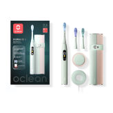 OCLEAN X ULTRA 20 S Mint - szczoteczka soniczna z dotykowym wyświetlaczem, etui i 3 końcówkami