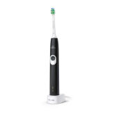 Philips SONICARE 4300 Protective Clean HX6800/63 BLACK - szczoteczka soniczna z końcówką Optimal White(E03175)