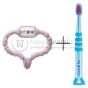 CURAPROX CURAbaby Care Set - zestaw do pielęgnacji ząbków dla malucha (szczotka CURAkid i gryzak CURAbaby)