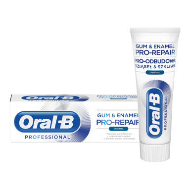 ORAL-B Gum&Enamel PRO-REPAIR Original 75ml - pasta do zębów odbudowa dziąseł i szkliwa