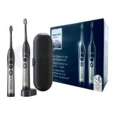 SONICARE Philips FlexCare HX6912/51 zestaw dwóch szczoteczek sonicznych w kolorze czarnym