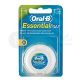 ORAL-B EssentialFloss 50m nić dentystyczna woskowana o smaku miętowym E029