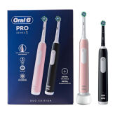 BRAUN Oral-B Pro SERIES 1 DUO Black/Pink - zestaw dwóch szczoteczek elektrycznych Oral-B