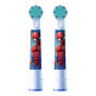 BRAUN Oral-B KIDS EB10S-2 SPIDERMAN 2szt. - końcówki dla dzieci do szczoteczki elektrycznej Oral-B - SPIDERMAN - 2