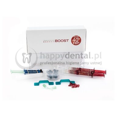 OPALESCENCE    BOOST 40% ZESTAW INTRO KIT (4 x strzykawka 1,2ml) - żel do gabinetowego wybielania zębów + akcesoria