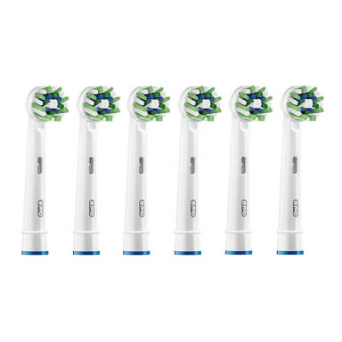 BRAUN Oral-B Cross Action Maximiser EB50RB-6 6szt. - końcówki do szczoteczek elektrycznych Oral-B