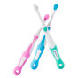 BRUSH-BABY FirstBrush DUO 2szt. - szczoteczki manualne dla dzieci w wieku 0-18 miesięcy - 3