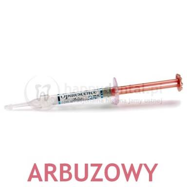 OPALESCENCE PF 16% 1 strzykawka 1,2ml - żel do nakładkowego wybielania zębów ARBUZOWY - <B><U>W ZWIĄZKU ZE ZMIANĄ PRZEPISÓW MIN. ZDROWIA SPRZEDAŻ MOŻLIWA TYLKO DLA STOMATOLOGA !!!</U></B>