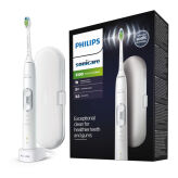 Philips SONICARE 6100 Protective Clean HX6877/28 WHITE - szczoteczka soniczna z końcówką Optimal White
