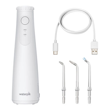 WATERPIK WF-26 Cordless Plus WHITE 1szt. - irygator bezprzewodowy do zębów z 3 końcówkami