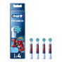 BRAUN Oral-B KIDS EB10S-4 SPIDERMAN 4szt. - końcówki dla dzieci do szczoteczki elektrycznej Oral-B - SPIDERMAN
