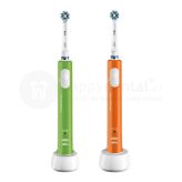 BRAUN Oral-B PRO-400  szczoteczka elektryczna Oral B - ZIELONA/POMARAŃCZOWA