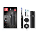 OCLEAN X ULTRA 20 S Black - szczoteczka soniczna z dotykowym wyświetlaczem, etui i 3 końcówkami