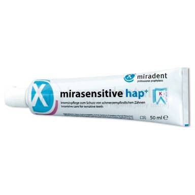 MIRADENT Mirasensitive hap+ 50ml - pasta do intensywnej terapii ochronnej wrażliwych zębów