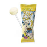 MIRADENT XyliPOP Lollipop Banana 1szt. - Lizak dla dzieci z ksylitolem o smaku bananowym