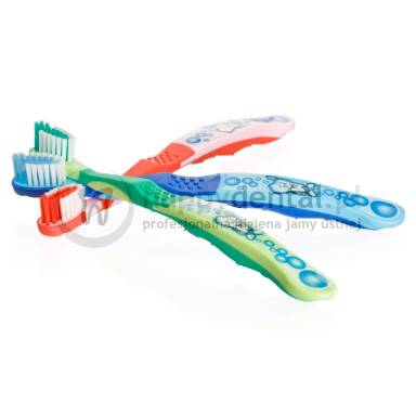 OPALESCENCE Junior SmileBrush - szczoteczka do zębów z antypoślizgowym uchwytem dla dzieci