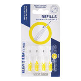 ELGYDIUM Clinic TRIO Refills 1,0mm żółte 4szt. - wkłady szczoteczek międzyzębowych do uchwytów Elgydium Clinic TRIO