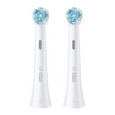 BRAUN Oral-B iO Ultimate Clean WHITE 2szt. - końcówki do szczoteczki magnetycznej Oral-B iO w kolorze białym