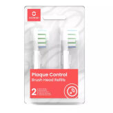 OCLEAN Plaque Control P1C1 W02 White 2szt. - końcówki do szczoteczek sonicznych Oclean w kolorze białym