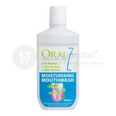 ORAL7 - nawilżający płyn do płukania jamy ustnej z enzymami na suchość w ustach - 500ml