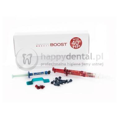OPALESCENCE     BOOST 40% ZESTAW PATIENT KIT (2 x strzykawka 1,2ml) - żel do gabinetowego wybielania zębów + akcesoria