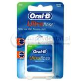 ORAL-B UltraFloss 25m - miętowa nić dentystyczna o miękkiej, puszystej strukturze dla początkujących