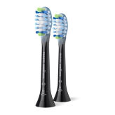 SONICARE Philips HX9042/88 Premium PLAQUE DEFENCE 2szt. BLACK - końcówki do szczoteczek sonicznych Sonicare