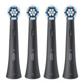 BRAUN Oral-B iO Gentle Care BLACK 4szt. - końcówki do szczoteczki magnetycznej Oral-B iO