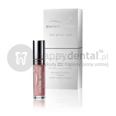 SWISS SMILE Glorious Lips błyszczyk 3,5ml (E344) - powiększający objętość ust BŁYSZCZYK w kolorze NUDE