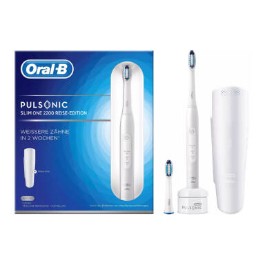 BRAUN Oral-B PULSONIC Slim One 2200 - soniczna szczoteczka elektryczna Oral-B - białe i zdrowe zęby