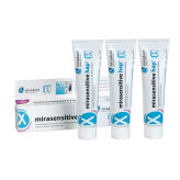 MIRADENT Mirasensitive hap+ HAPPY SET 3 x 50ml - zestaw 3 past do intensywnej terapii ochronnej wrażliwych zębów