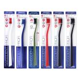 SWISSDENT Toothbrush COLOURS Soft-Med - delikatna szczoteczka do zębów o unikalny kształcie główki (włosia)