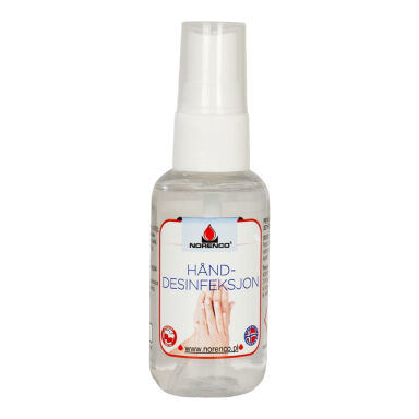 NORENCO Hand-Desinfeksjon płyn 100ml - antybakteryjny płyn do dezynfekcji rąk (z atomizerem) - 