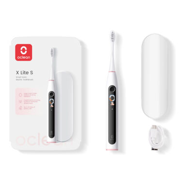 OCLEAN X Lite S SZARA - szczoteczka soniczna + etui podróżne