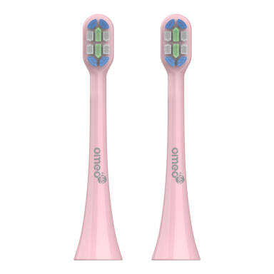 OMEO +365 UV/T&F OH-42P PINK 2szt. - końcówki do szczoteczek sonicznyh OMEO (E4141)